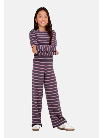 KIDS ONLY Strickpullover 'Ally Striped' in lila