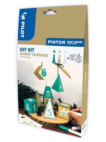 PILOT Pilot Adventskalender DIY Kit zum Selber Basteln