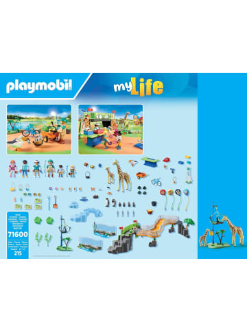 Playmobil MyLife 71600 Mein großer Erlebnis-Zoo 4+