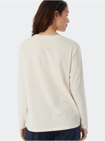 Schiesser Longsleeve Mix & Relax in creme
