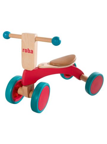 roba Holzrutscher / Laufrad ab 12 Monate aus Masivholz in braun,rot