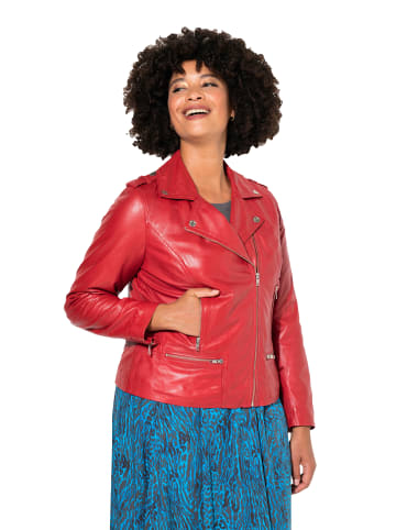 Angel of Style Lederjacke in rot