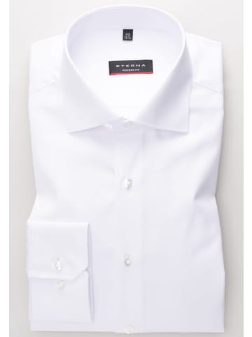 Eterna Hemd extra langer Arm 68cm Modern-Fit Cover Shirt Twill in Weiß