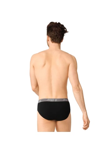 Sloggi Slip 2er Pack in Schwarz/Grau