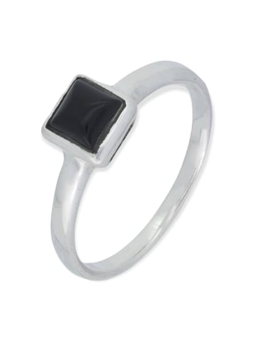 mantraroma 925er Silber - Ringe mit Onyx