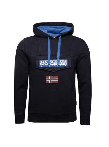 Napapijri Kapuzenpullover Burgee Wint 1 in blau