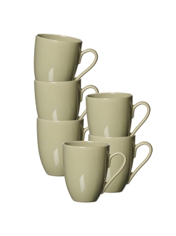 Ritzenhoff & Breker 6er Set Kaffeebecher Cecina 320 ml in Grün