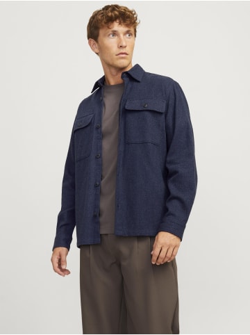Jack & Jones Overshirt in Sargasso Sea