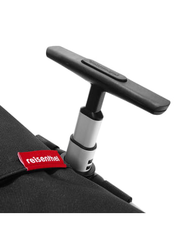 Reisenthel thermo carrycruiser ISO - Einkaufstrolley mit Kühlfunktion 47.5 cm (twist silver) in schwarz