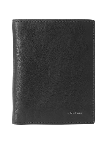Strellson Jefferson BillFold V8 Geldbörse Leder 10,5 cm in black