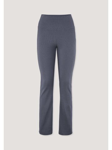 Hessnatur Rib Leggings in schieferblau
