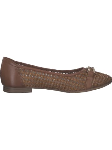Tamaris Ballerinas in cognac