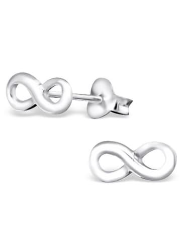 Bungsa Ohrstecker in Silber