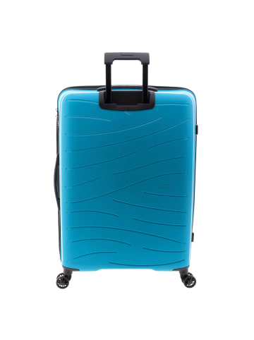 Gladiator 1700 4 Rollen Trolley 74 cm mit Dehnfalte turquoise