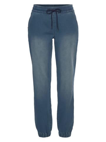 H.I.S Jogger Pants in blau-washed