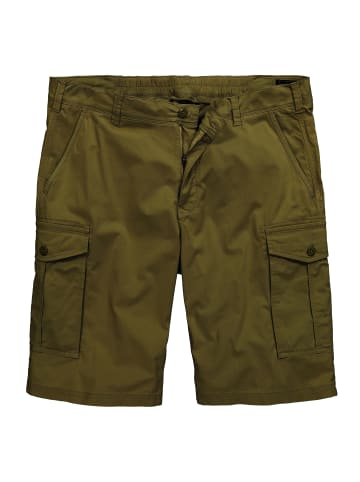 Men Plus Bermuda in dunkles olive