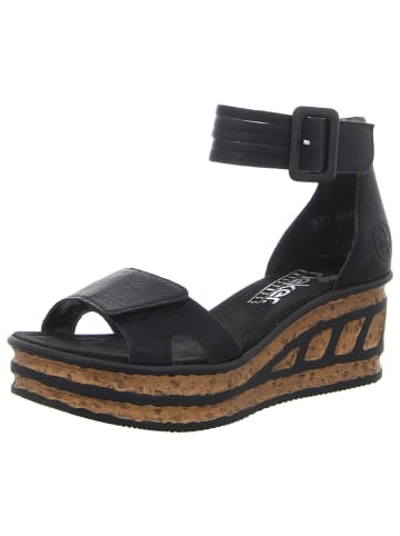 rieker Sandalette in schwarz