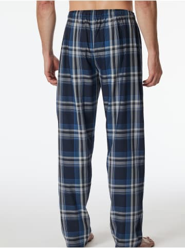 Schiesser Pyjamahose Mix + Relax in Dunkeblau