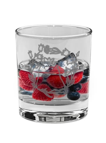 Mr. & Mrs. Panda Longdrinkglas Bär Königin ohne Spruch in Transparent