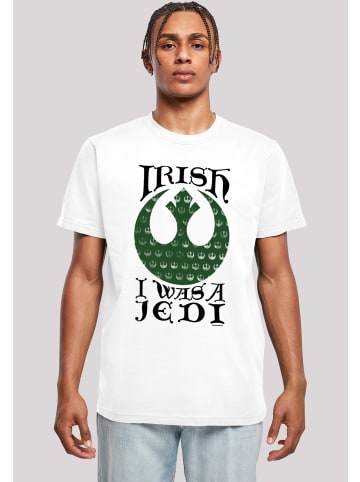 F4NT4STIC T-Shirt Star Wars Irish I Was A Jedi in weiß