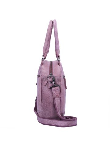 Greenland Nature Femi & Nine Schultertasche Leder 32 cm in lilac