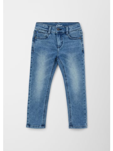 s.Oliver Jeans-Hose lang in Blau