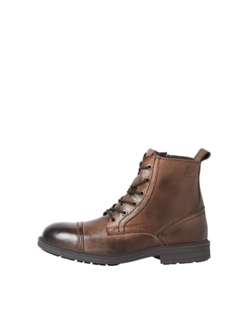 Jack & Jones Stiefel in Cognac