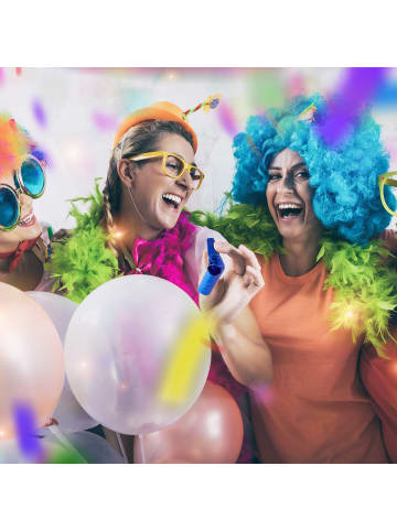 relaxdays 150x Partytröten in Blau