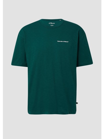 s.Oliver T-Shirt in 79D1_tannengrün
