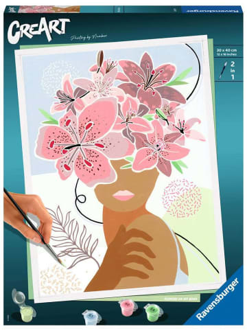 Ravensburger Malprodukte Flowers on my Mind CreArt Adults Trend 12-99 Jahre in bunt