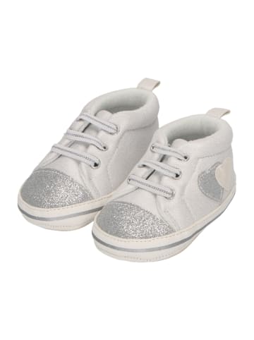 Sterntaler Babyschuh Herz in lichtgrau