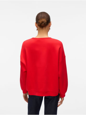 Vero Moda Sweatshirt in High Risk Red