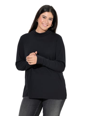 Ulla Popken Shirt in schwarz