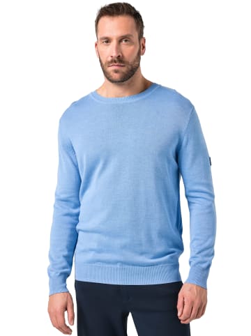 JP1880 Pullover in himmelblau
