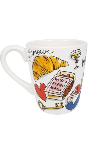 Blond Amsterdam Becher Valentinstag Monsieur in Bunt - 350 ml