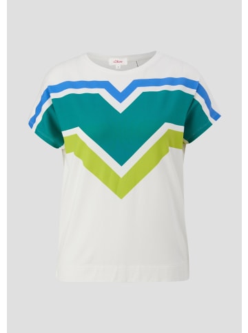 s.Oliver T-Shirt in 02D0_creme