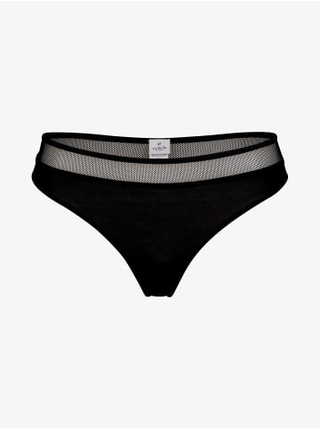 Erlich Textil  String TILLA in schwarz
