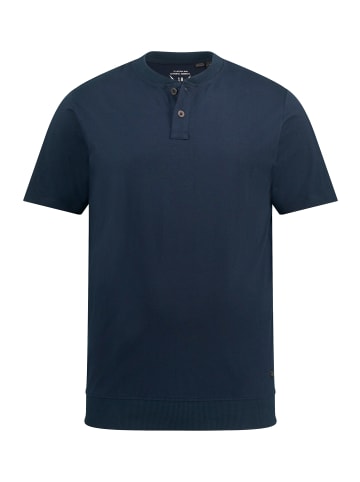 JP1880 Kurzarm T-Shirt in navy blau