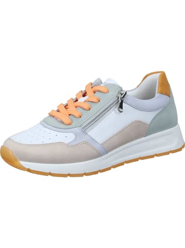 remonte Schnürschuhe in rose/weiss/lilac/palecyan/mandarine/weiss