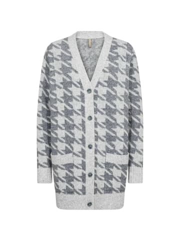 soyaconcept Strickjacke SC-INE 2 in 99110C LT GREY MELANGE COMBI