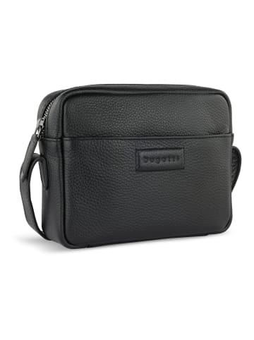Bugatti Elsa Umhängetasche Leder 19 cm schwarz