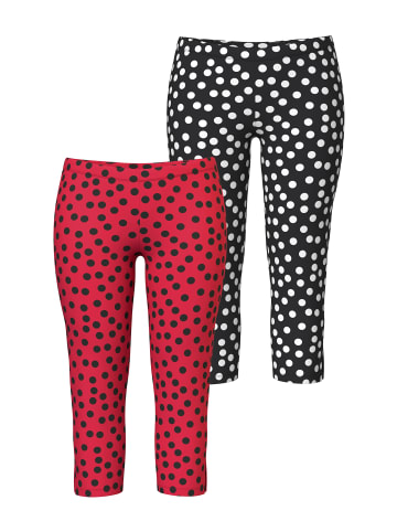 Ulla Popken Caprihose in fuchsiarot