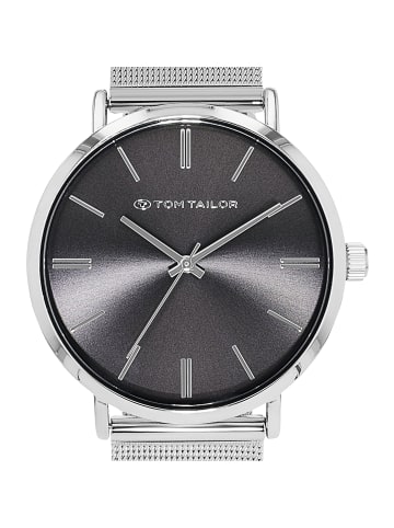 Tom Tailor Quarzuhr Alloy/Edelstahl, IP silber in Silber