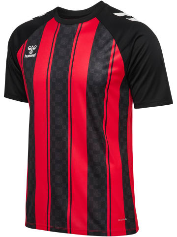 Hummel T-Shirt Raglanärmel Hmlmatch Erwachsene in TRUE RED/BLACK