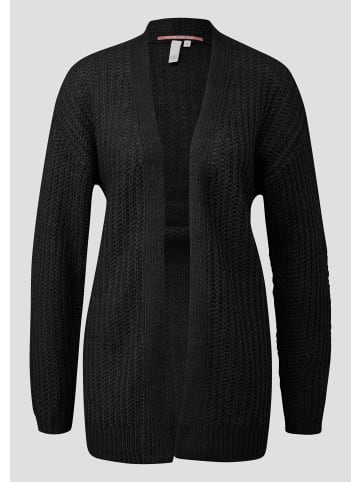 QS Strickjacke in 9999_schwarz