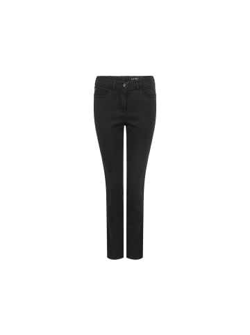 gerke Slim Fit Jeans für Damen in schwarz