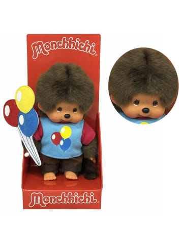 Monchhichi Junge mit Luftballons | 20 cm | Monchhichi Puppe | Fashion