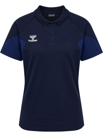 Hummel Hummel Polo Raglanärmel Hmltravel Damen in MARINE