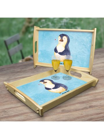 Mr. & Mrs. Panda Tablett Pinguin Diät ohne Spruch in Eisblau
