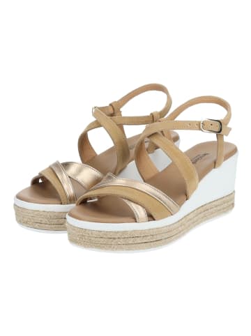 Nero Giardini Sandalen in Braun/Gold